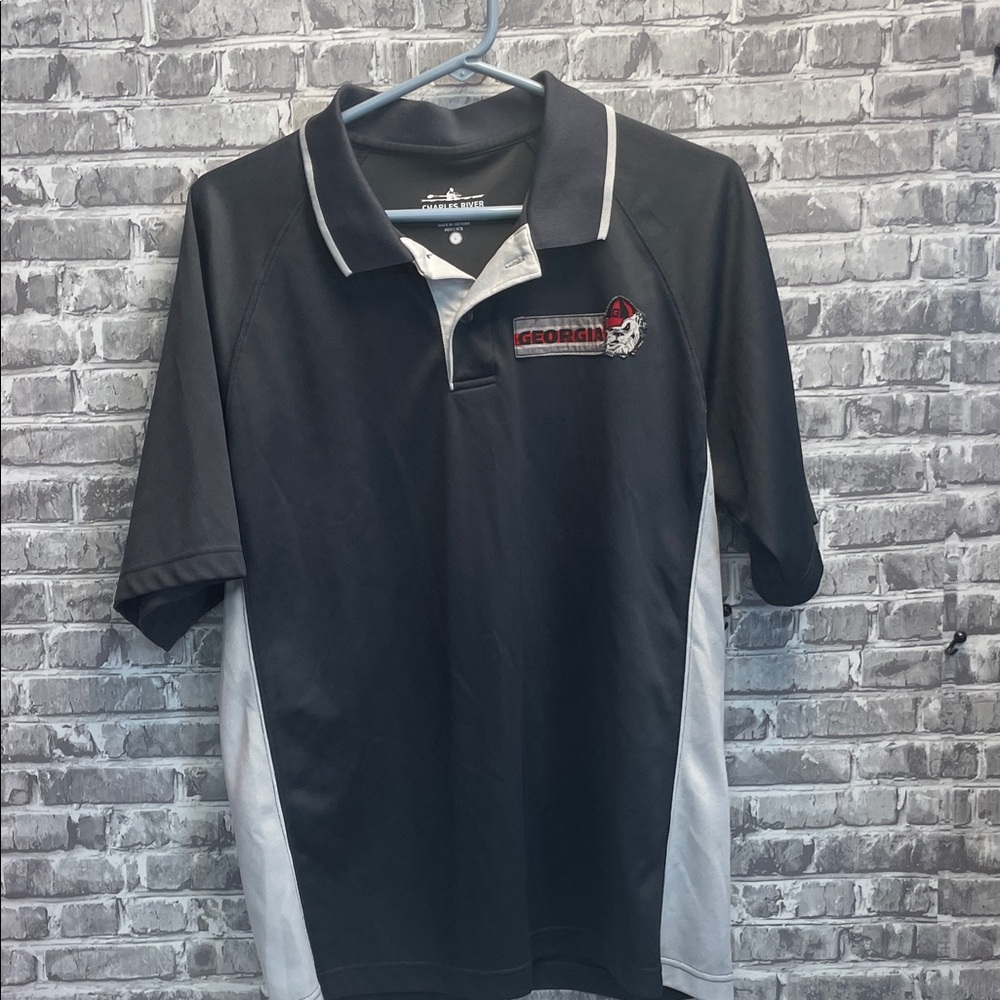 Georgia Bulldogs
Charles River Apparel  
‎ Gray Polo Shirt